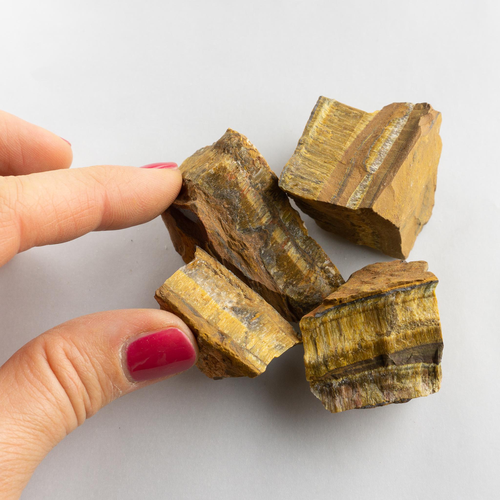 Perle Di Pietra Naturale Occhio Di Tigre Giallo 6 Mm – 15 Pollici (circa 38 Cm) Per Gioielli Fai Da Te