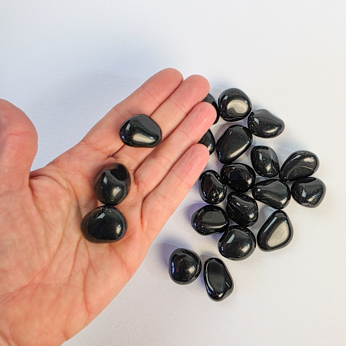 2 Bracciali Yoga In Pietra Ossidiana Nera – 8mm, Energia E Protezione, Regalo Benessere
