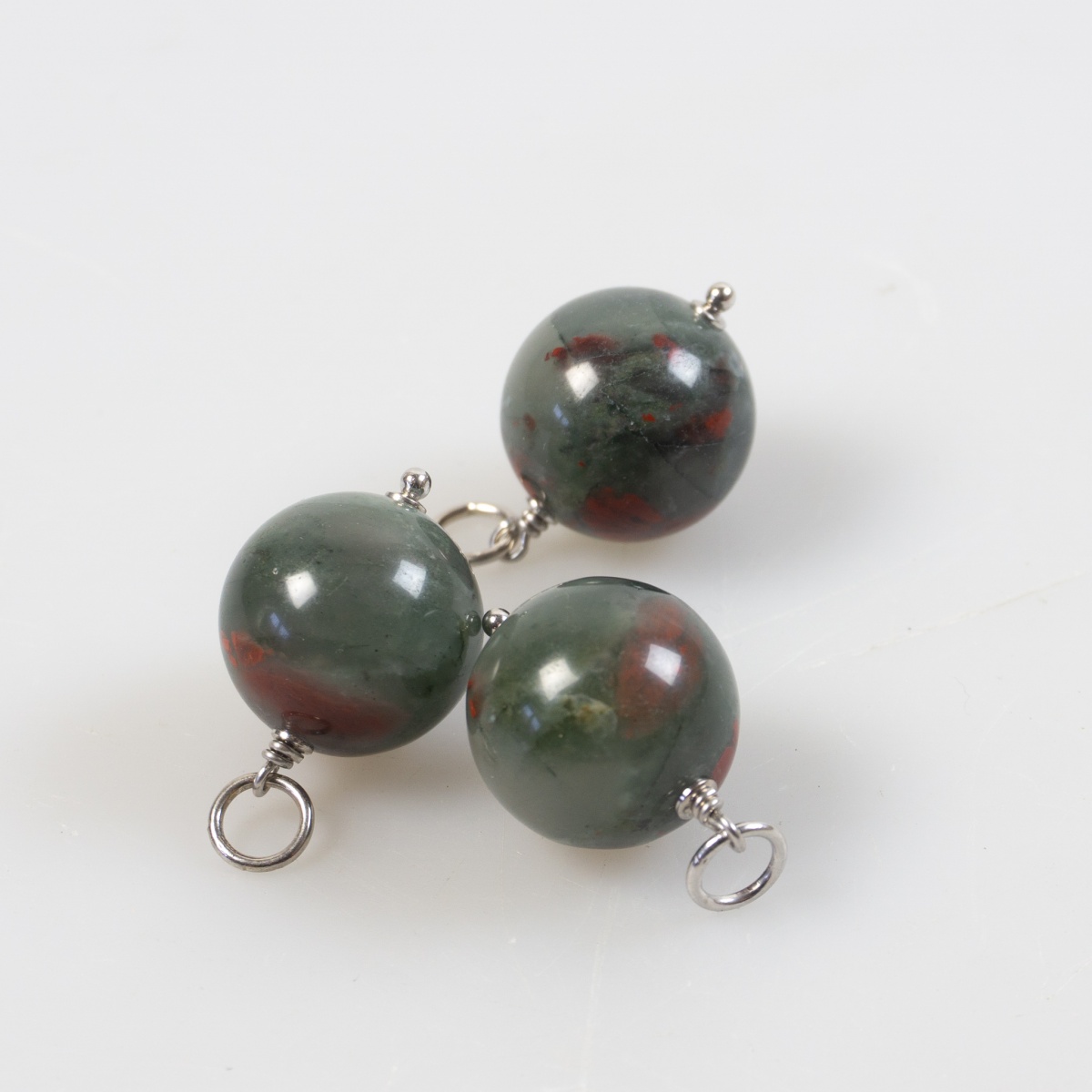 Engelsrufer Collana Donna In Argento Sterling Con Ciondolo Sfera E Pietra Potente Malachite - Chiusura Regolabile, Senza Nichel