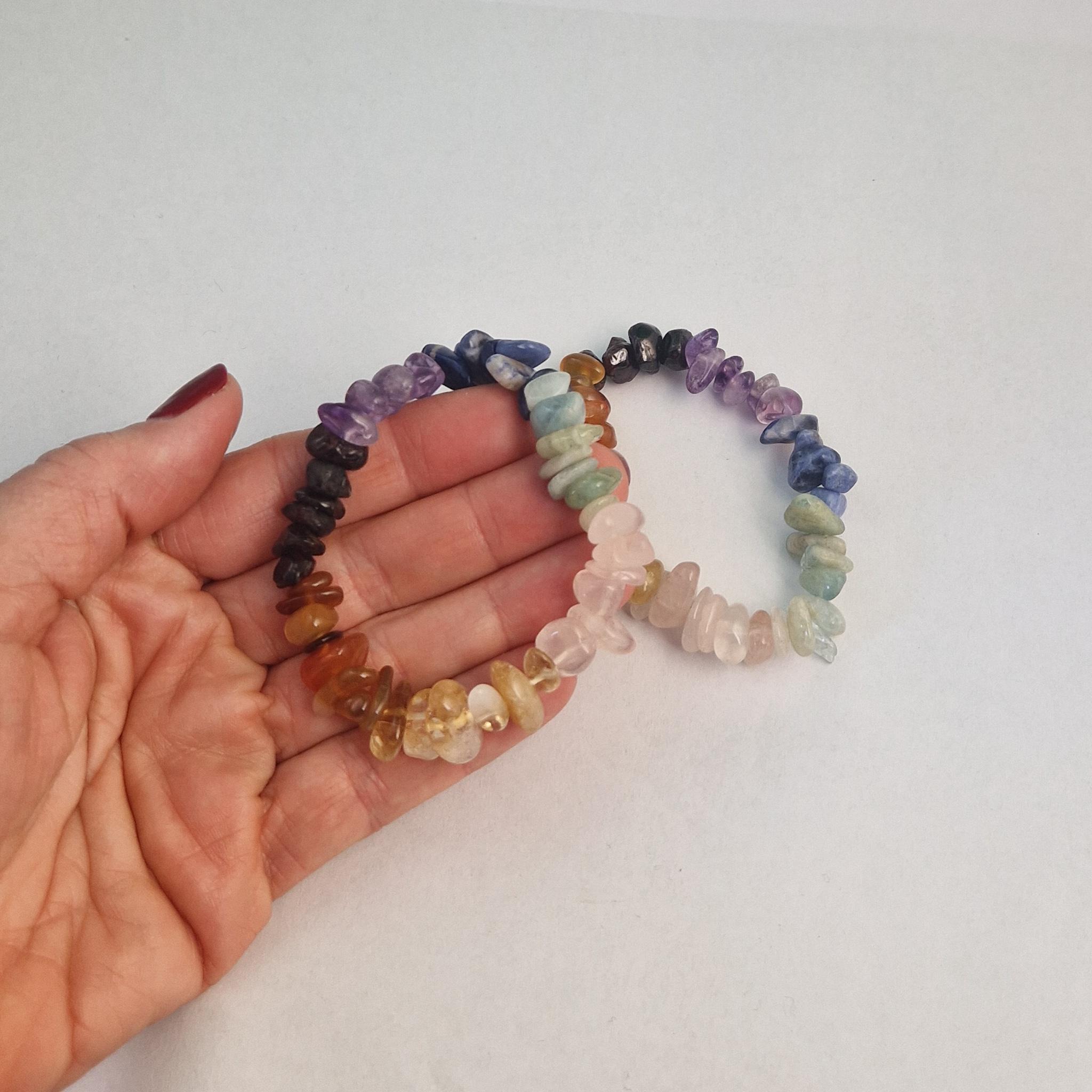Bracciale Elastico Uomo Donna Con Pietre Naturali Di Malachite – Bracciale Chakra Per Riequilibrio Energetico E Reiki – Fatto A Mano