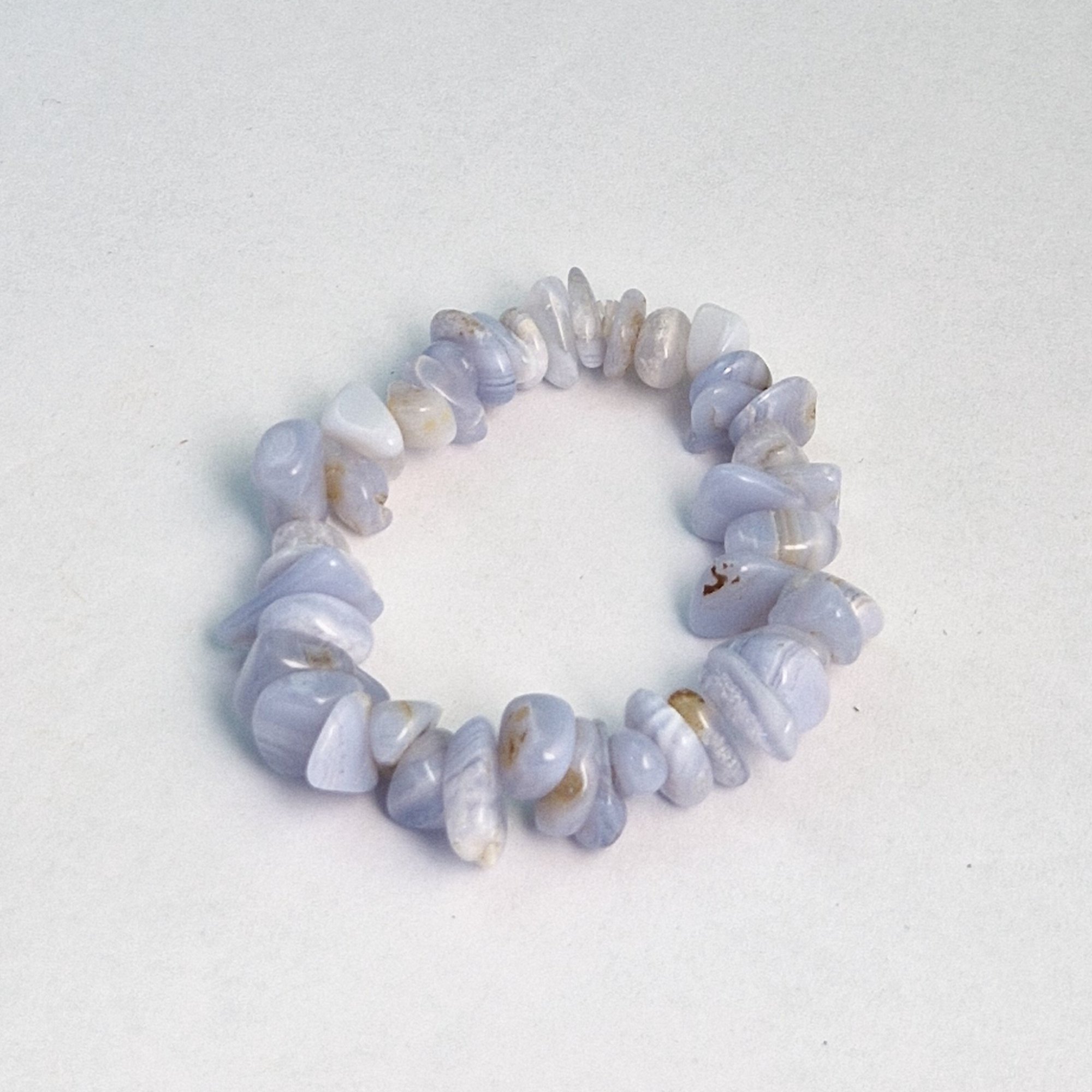 Bracciale Cristallo Naturale Chips - Linea Fuku