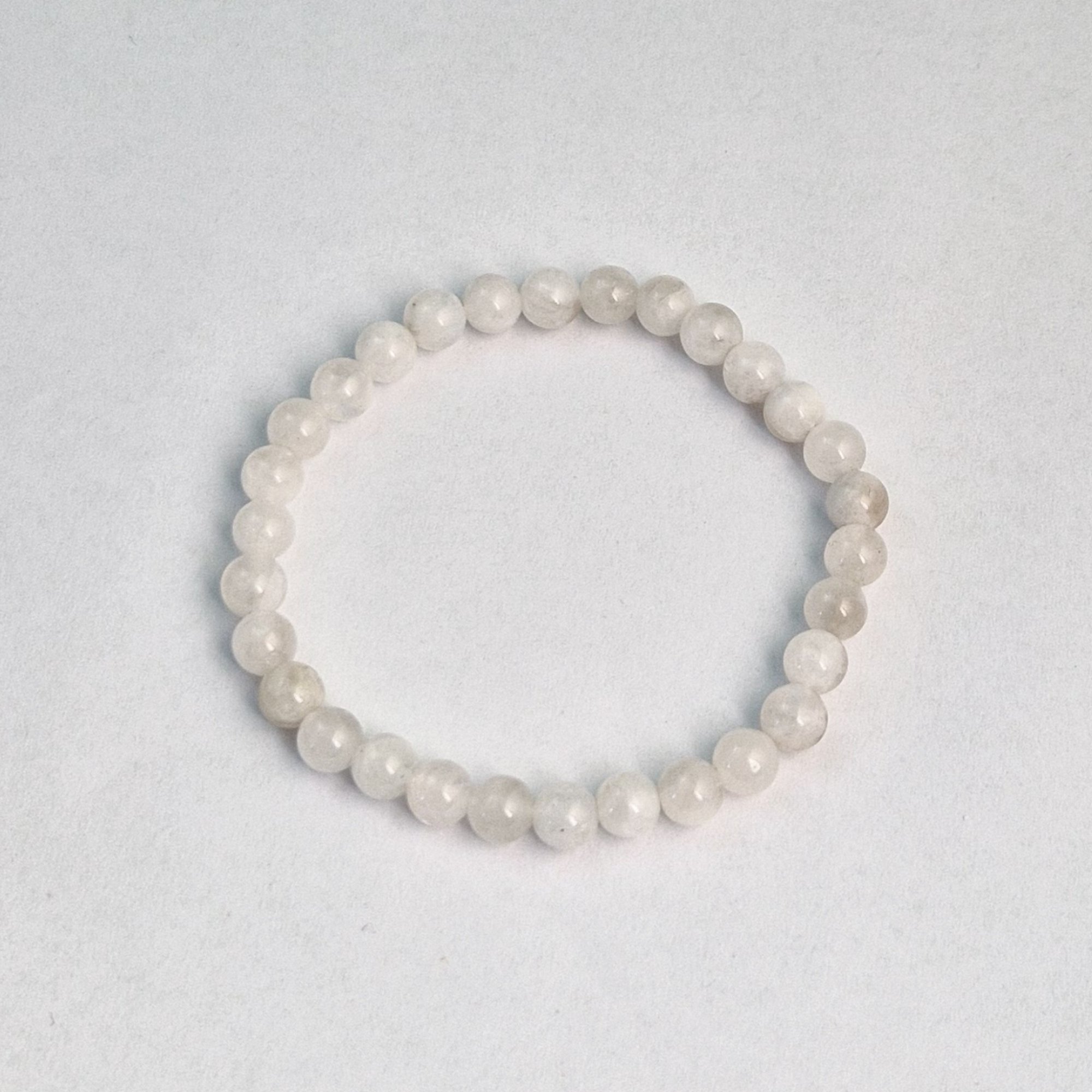 Softones Braccialetto Elastico In Pietra Naturale Onice 8mm – Unisex, 19 Cm, Regalo Con Sacchetto