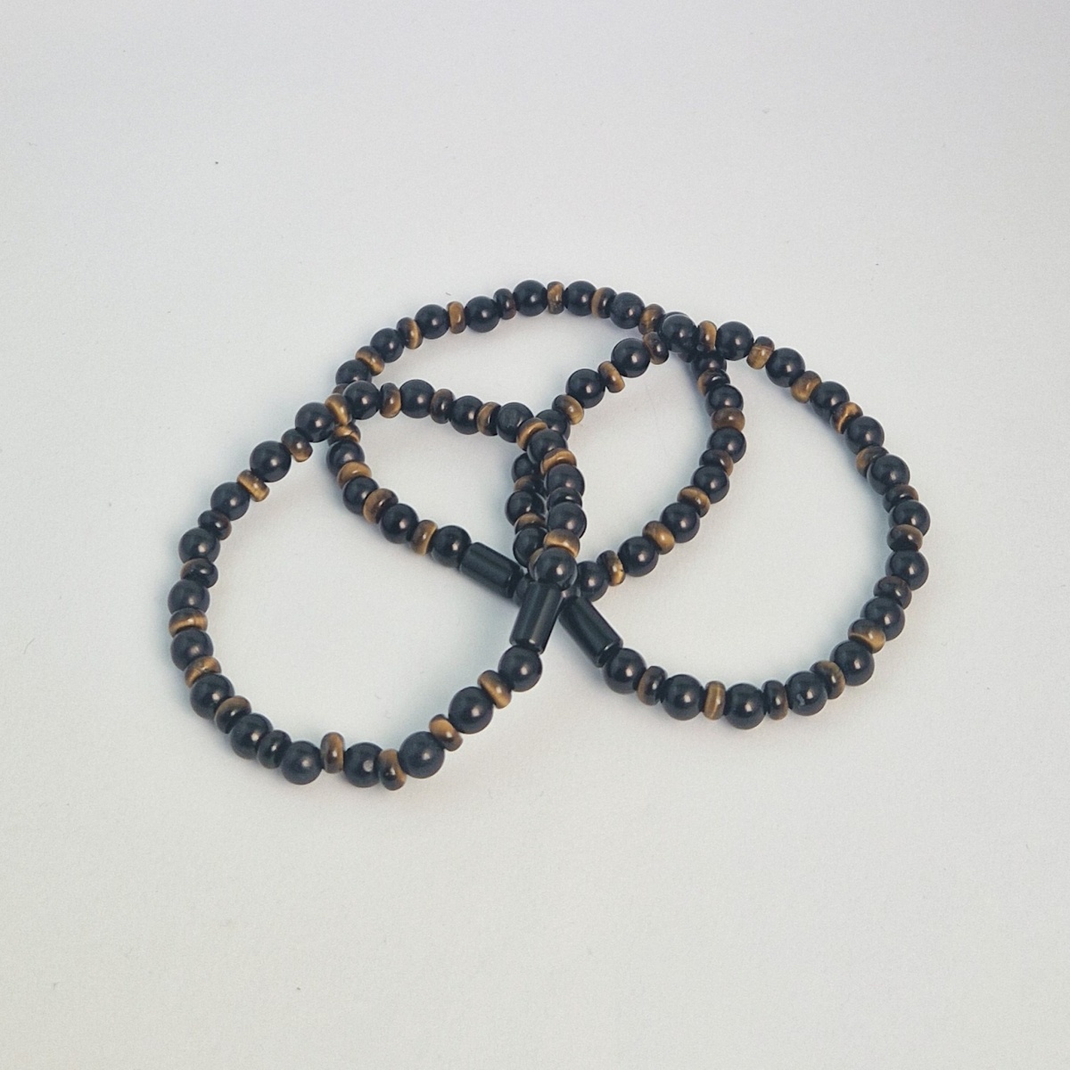 Bracciale Da Uomo In Fimo, Simile Occhio Di Tigre Con Charm A Timon In Bronzo Regalo San Valentino Regali Per Lui Regalo Fidanzato - Foto 10