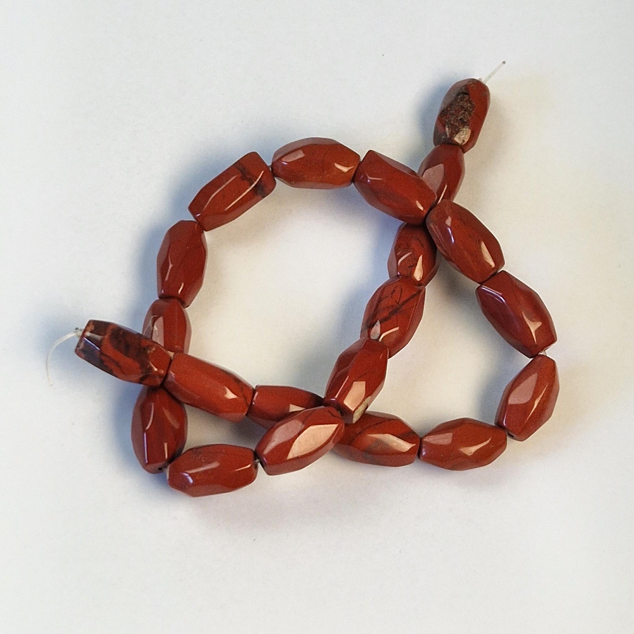 Filo di Diaspro Rosso Sferico Vendita Online
