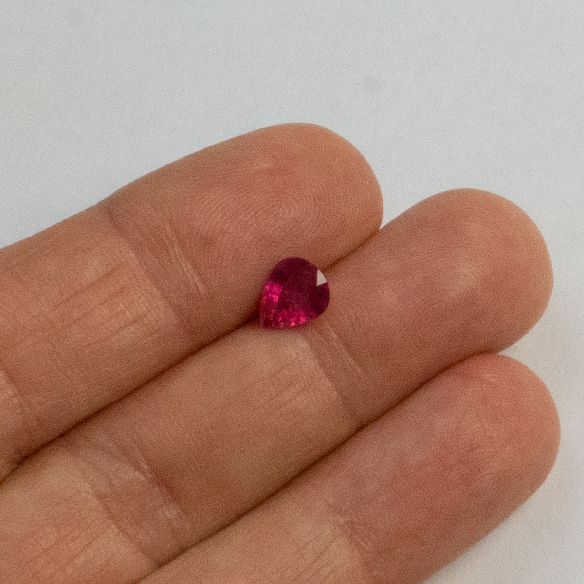 Pietra Preziosa Sfaccettata Rosso Rubino Di Alta Qualità 312,00 - Foto 10