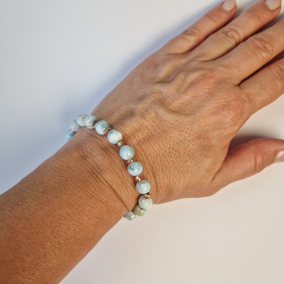 Orecchini Corallo Bamboo Larimar Perle Naturali Argento
