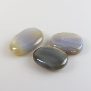 Pebble Agata naturale | Dimensioni varie : pietre circa 3 cm 0,023 kg