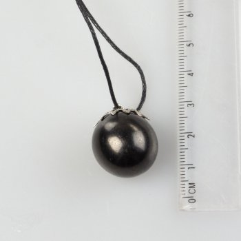 Ciondolo di Shungite Perla della Karelia | pietra 2 cm