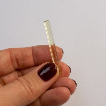 Cristallo di Berillo giallo | 4,2 x 0,9 x 0,8 cm