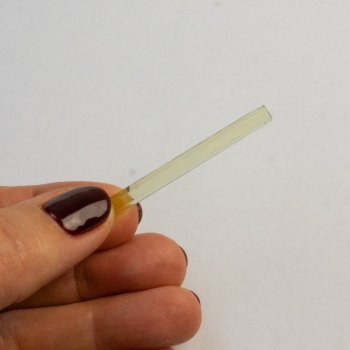 Cristallo di Berillo giallo | 4,2 x 0,9 x 0,8 cm