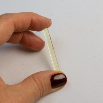 Cristallo di Berillo giallo | 4,2 x 0,9 x 0,8 cm