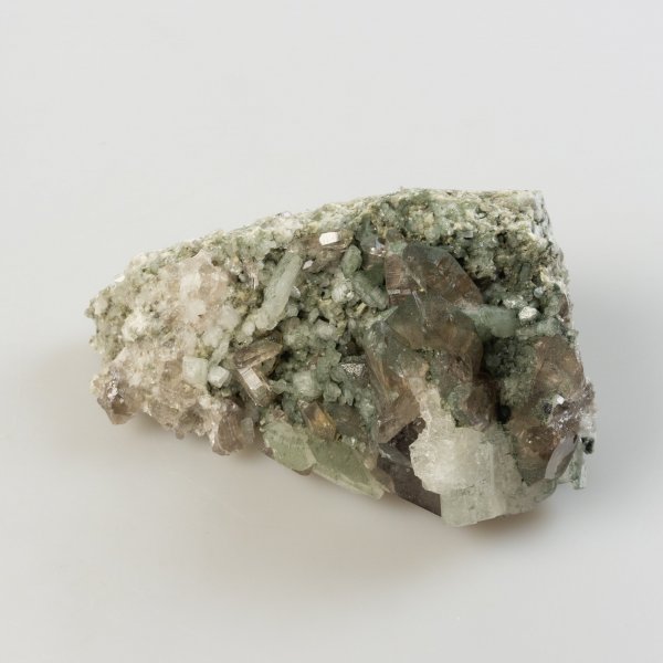 Quarzo fumé, Monte Bianco | 13,9 x 6,8 x 6,7 cm, 0,580 kg