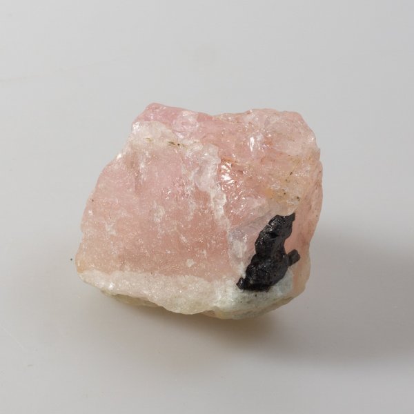 Quarzo rosa con Tormalina | 4,7 x 4,5 x 3,2 cm, 0,126 kg