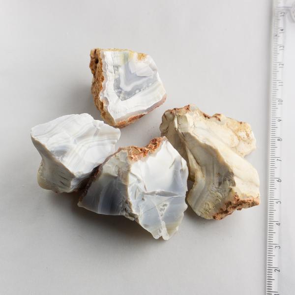 Grezzo Agata grigia | Dimensioni varie : pietre circa 3-5 cm 0,030 kg