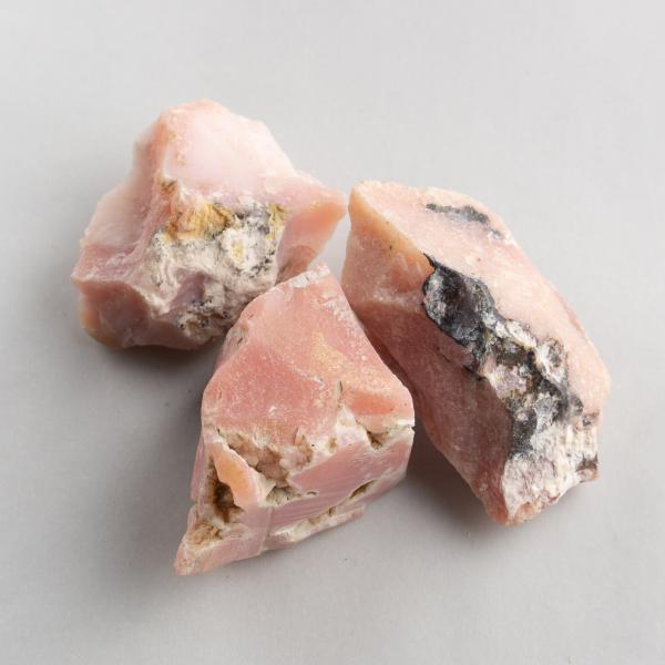 Grezzo Opale rosa | Dimensioni varie : pietre circa 3-5 cm 0,025 kg