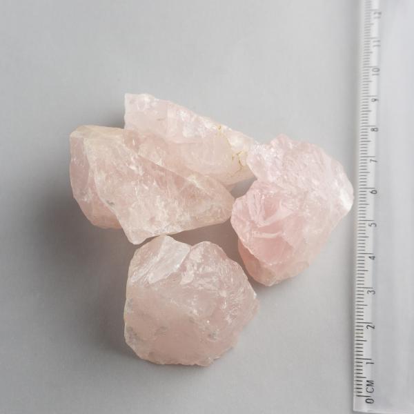 Grezzo Quarzo rosa | Dimensioni varie : pietre circa 3-5 cm 0,030 kg