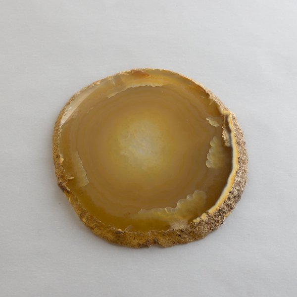 Fetta d'Agata, colore naturale, 8-10 cm