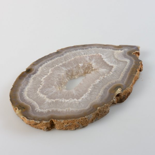 Fetta d'Agata semilucidata | 22 x 14,5 x 1,8 cm, 0,972 kg