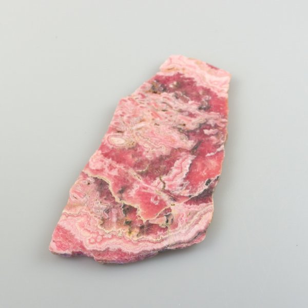 Fetta lucidata Rodocrosite | 17,5 x 9 x 0,7 cm, 0,311 kg