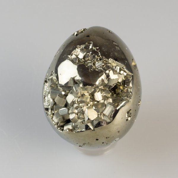 Uovo di Pirite | 5,4 x 4,4 cm, 0,296 kg