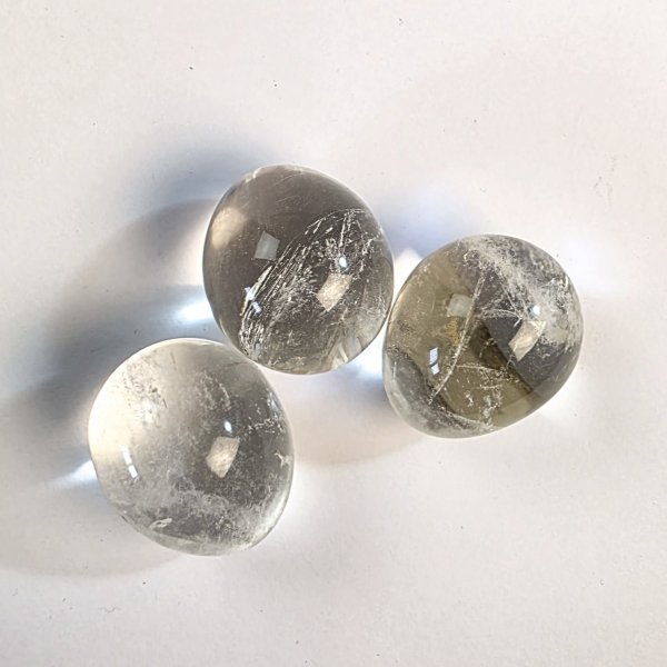 Uovo Quarzo ialino | 4,5 x 3 cm