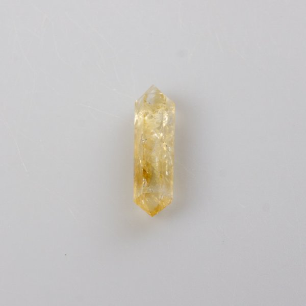 Punta biterminata di Quarzo citrino | 2,5 - 3,5 cm x 0,9 cm 4 g