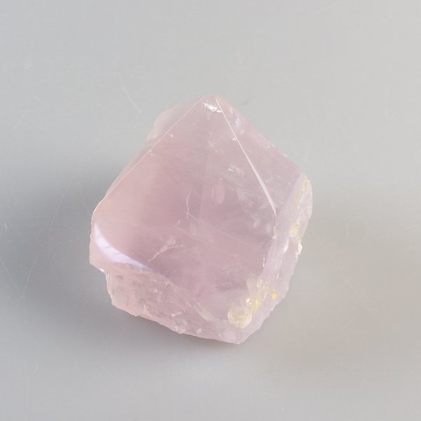 Punta di Quarzo rosa lucidata, base grezza | 6,7 x 4,2 x 5 cm, 176 g
