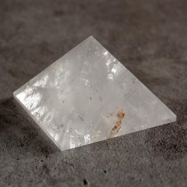 Piramide di Quarzo ialino | 4,9X3,3 cm 0,080 kg