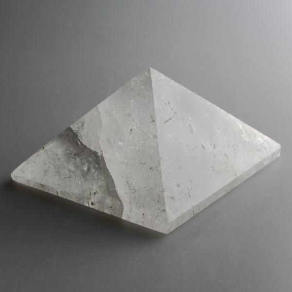 Piramide di Quarzo ialino | 7,5X4,1 cm 0,255 kg