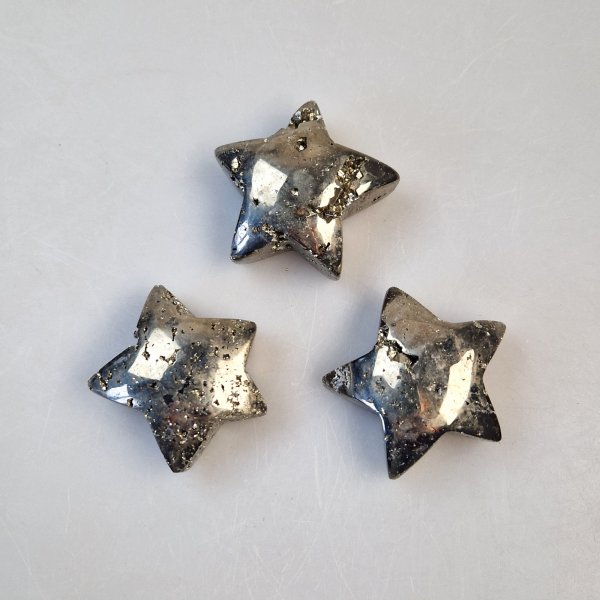 Stella Pirite | 4,5 - 5 cm x spessore 1,5 cm