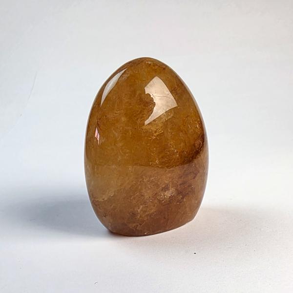 Forma libera Quarzo Ematoide giallo | 5 x 3,5 x h7 cm