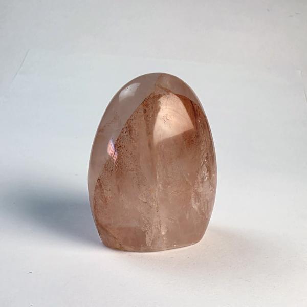 Forma libera Quarzo Ematoide rosso | 5 x 3,5 x h8 cm