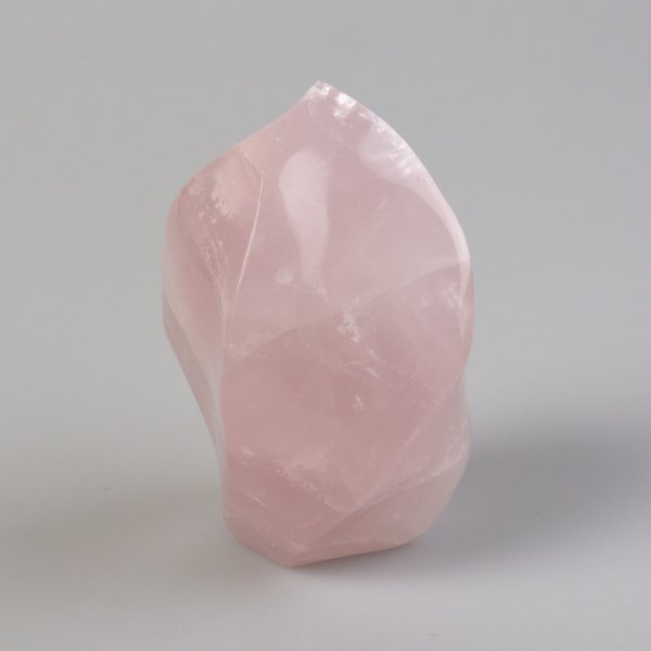 Fiamma di Quarzo rosa | 6,5 x 5,5 x 9,5 cm, 0,488 kg