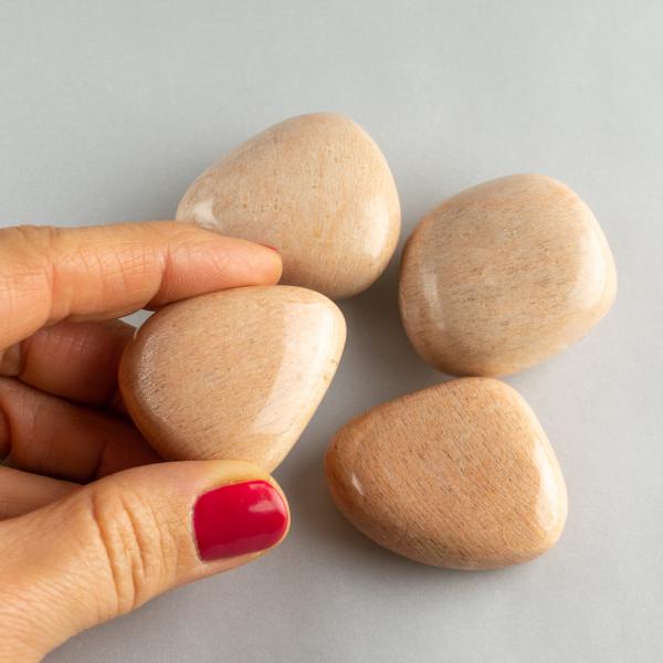 Pebble Feldspato rosa | Dimensioni varie : pietre circa 4-5 cm 0,040 kg