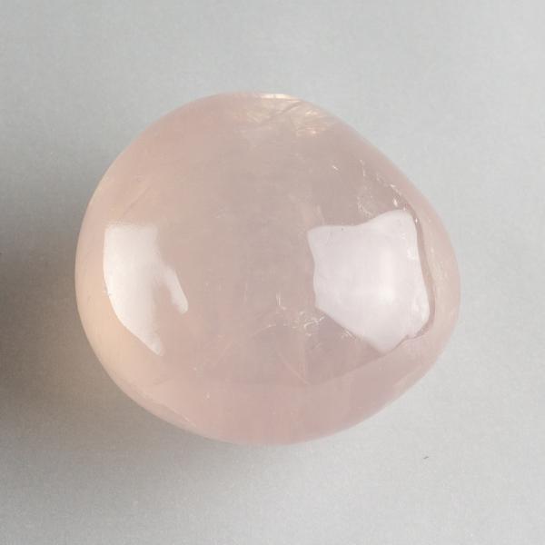 Pebble Quarzo rosa | Dimensioni varie : pietre circa 4,5-6 cm 0,090 kg