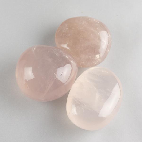 Palmstone Quarzo rosa | Dimensioni varie : pietre circa 4,5-6 cm 0,090 kg