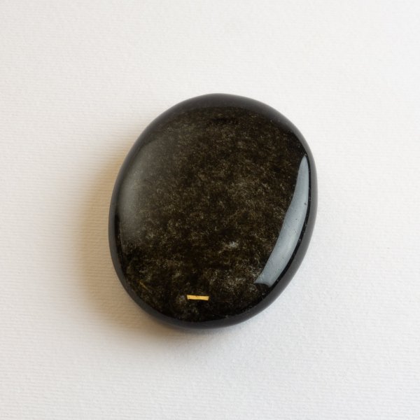 Palmstone Ossidiana argentata | Dimensioni varie : pietre circa 5,5-6 cm 0,060 kg