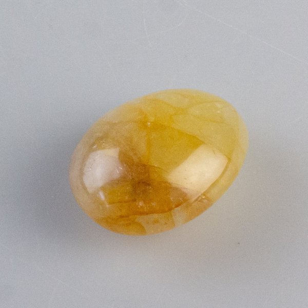 Pebble Quarzo ematoide giallo | 4 - 4,5 cm