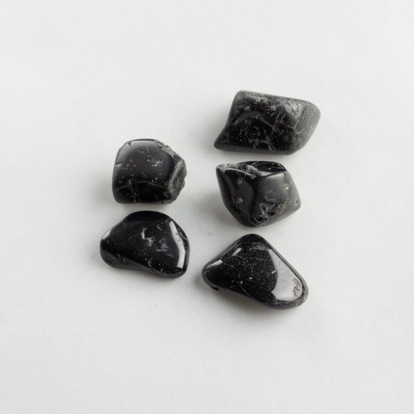 Burattato Tormalina nera XS | 1 cm