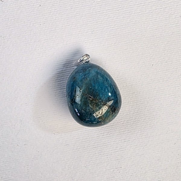 Collana con pendente art decò con quarzo smoke - 835 Argent
