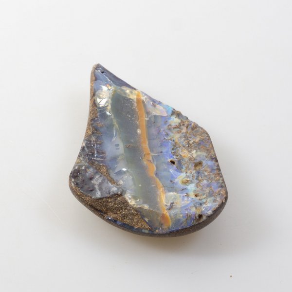 Opale boulder lavorato forato | 6,5 x 6,2 x 0,8 cm