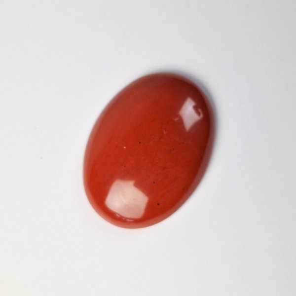Cabochon di Diaspro rosso | 4 x 3 cm